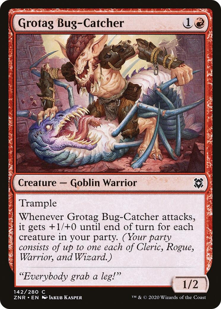 Image for Grotag Bug-Catcher (142) (Zendikar Rising) - Magic: The Gathering