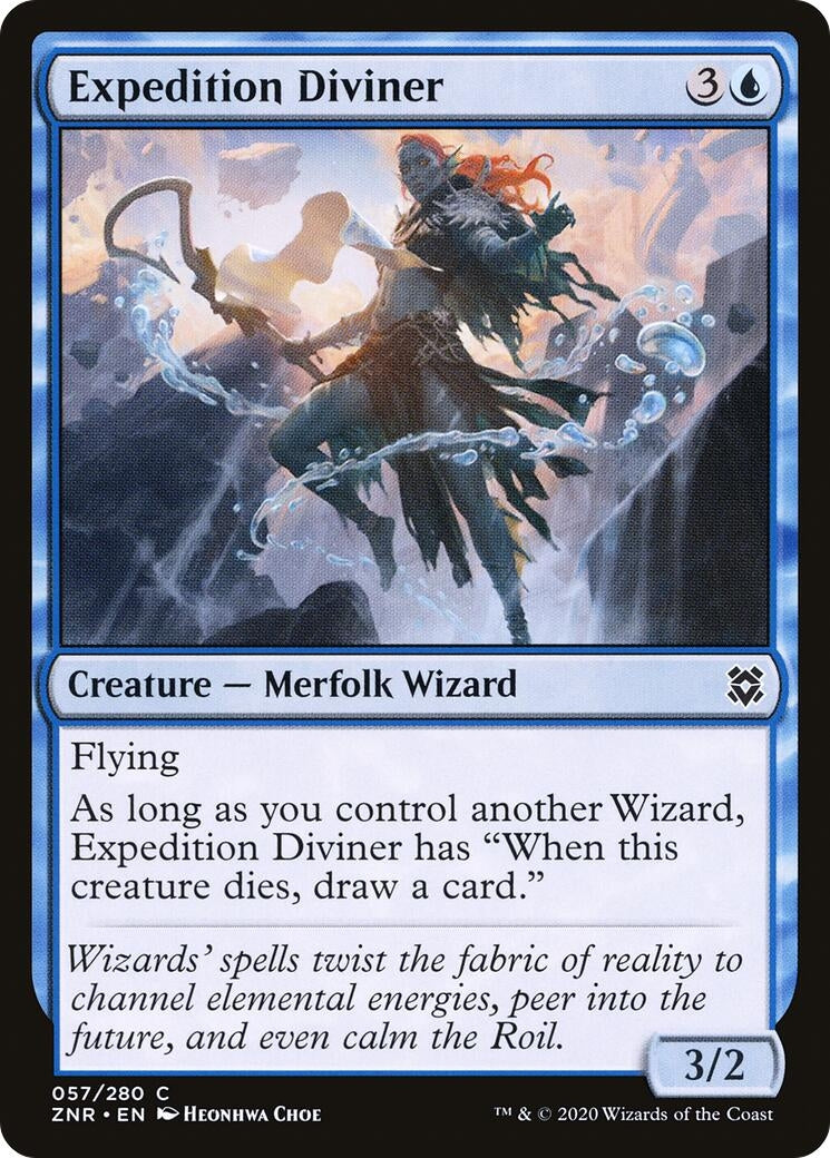 Image for Expedition Diviner (57) (Zendikar Rising) - Magic: The Gathering