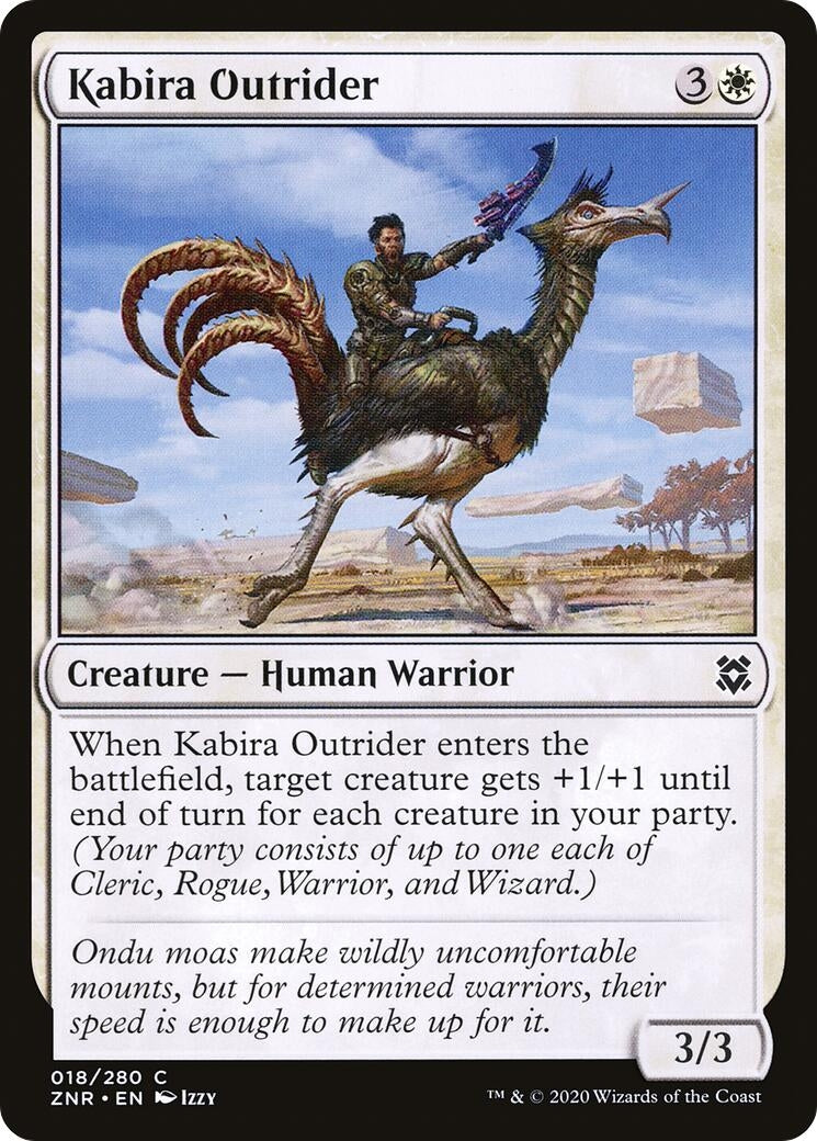 Image for Kabira Outrider (18) (Zendikar Rising) - Magic: The Gathering