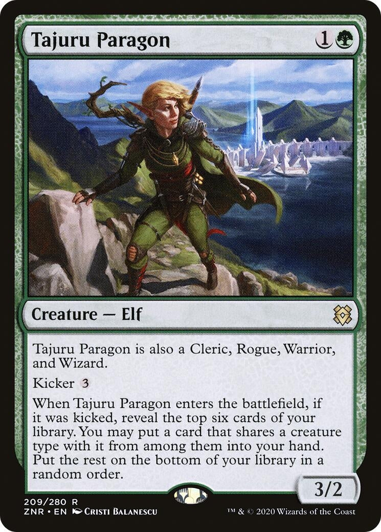Image for Tajuru Paragon (209) (Zendikar Rising) - Magic: The Gathering