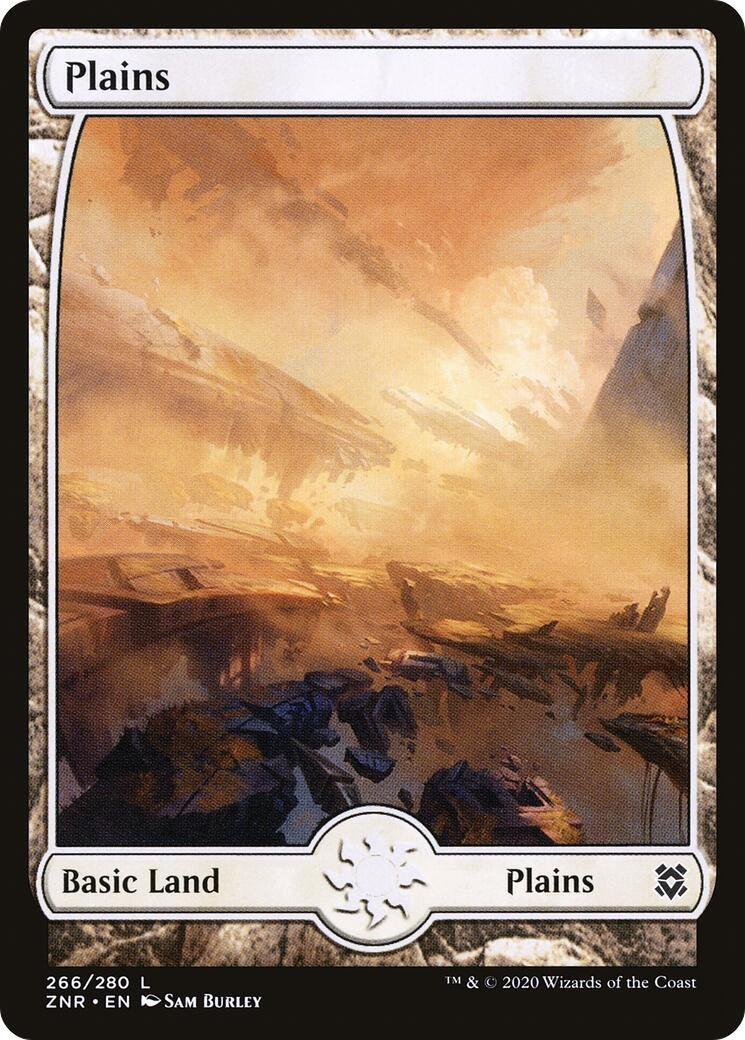 Image for Plains (266) - Full Art (266) (Zendikar Rising) - Magic: The Gathering