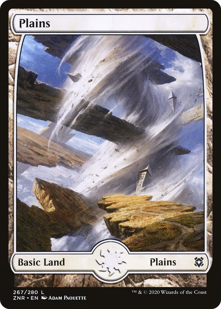 Image for Plains (267) - Full Art (267) (Zendikar Rising) - Magic: The Gathering