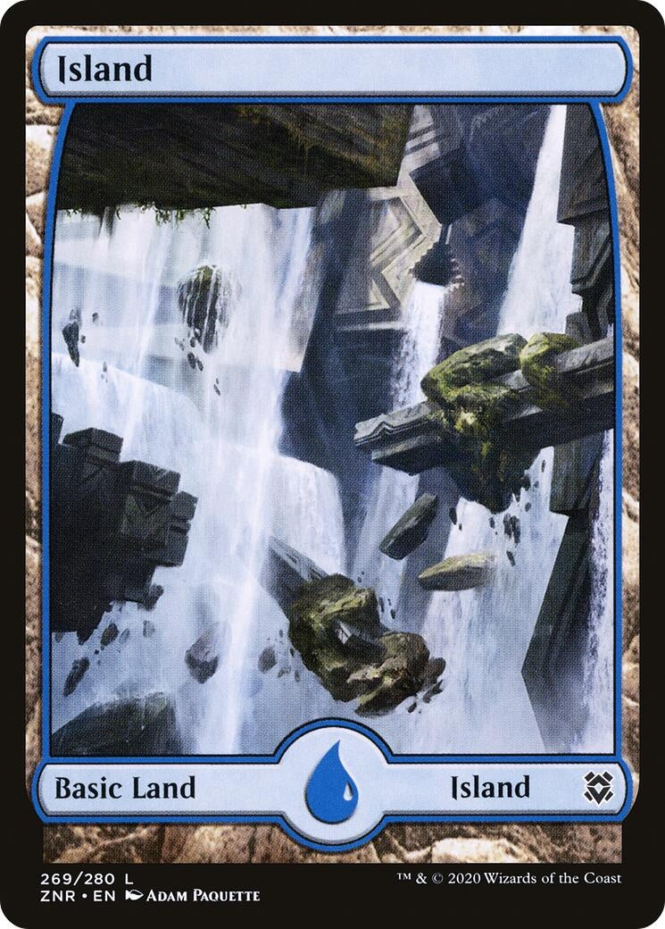 Image for Island (269) - Full Art (269) (Zendikar Rising) - Magic: The Gathering