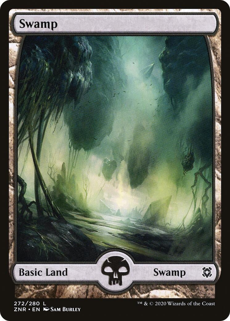 Image for Swamp (272) - Full Art (272) (Zendikar Rising) - Magic: The Gathering