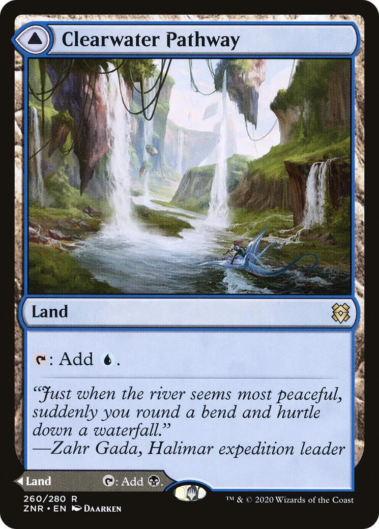 Image for Clearwater Pathway (260) (Zendikar Rising) - Magic: The Gathering