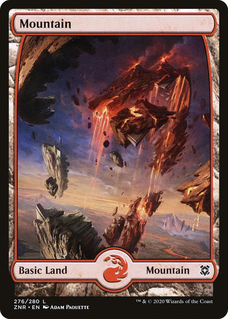 Image for Mountain (276) - Full Art (276) (Zendikar Rising) - Magic: The Gathering