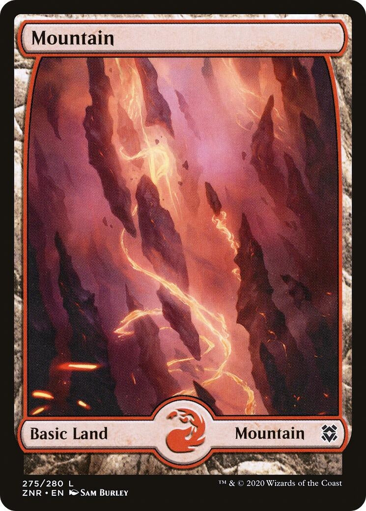 Image for Mountain (275) - Full Art (275) (Zendikar Rising) - Magic: The Gathering