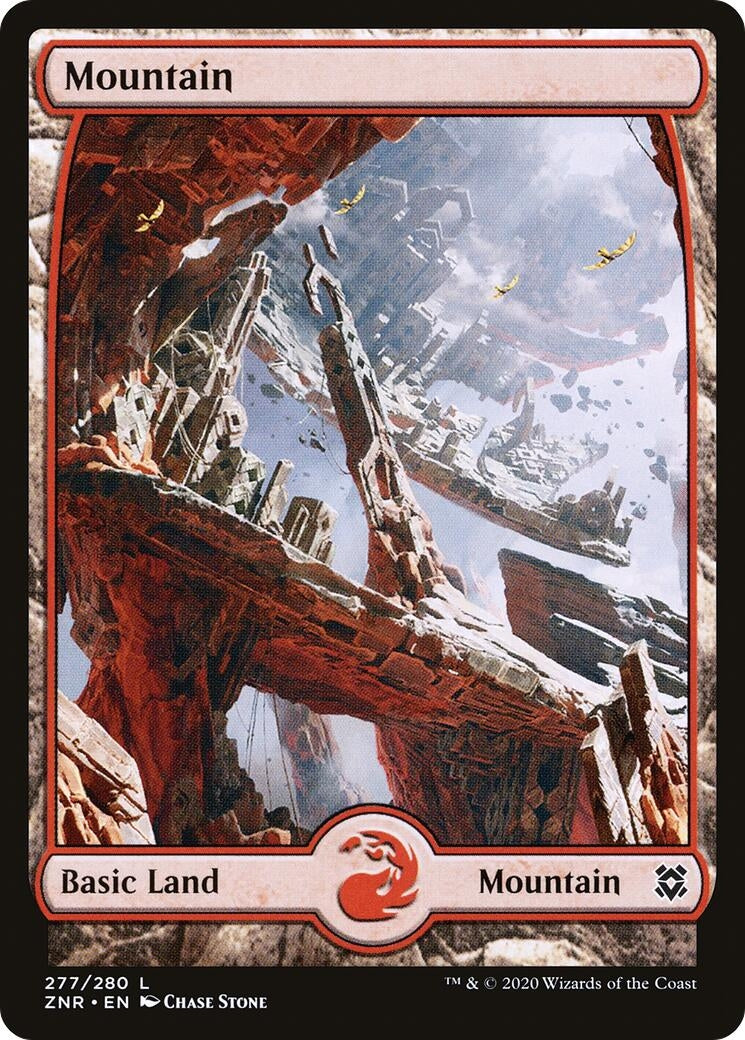 Image for Mountain (277) - Full Art (277) (Zendikar Rising) - Magic: The Gathering