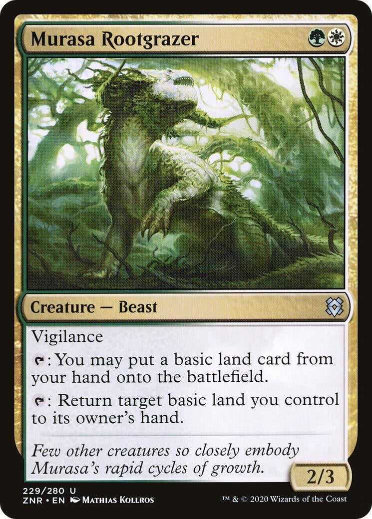 Image for Murasa Rootgrazer (229) (Zendikar Rising) - Magic: The Gathering
