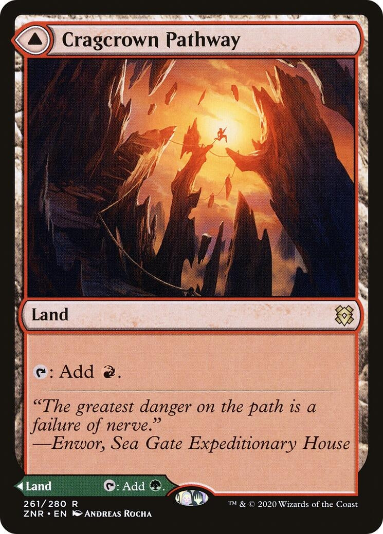 Image for Cragcrown Pathway (261) (Zendikar Rising) - Magic: The Gathering