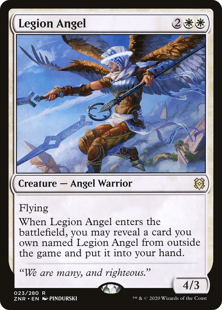 Legion Angel (23) (Zendikar Rising)