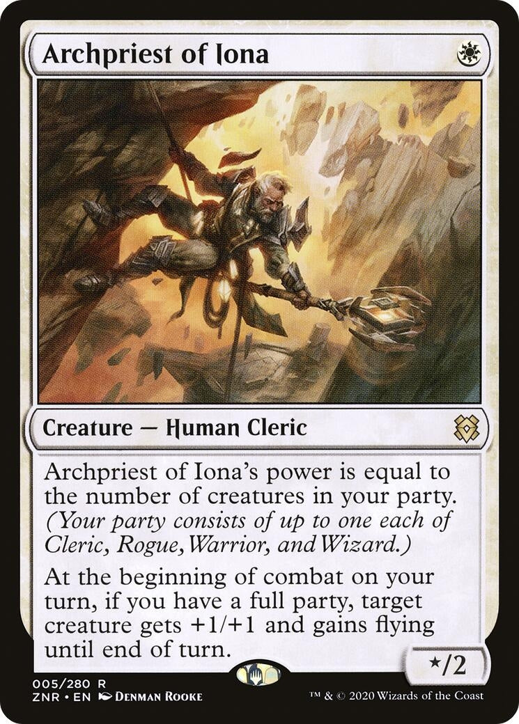 Archpriest of Iona (5) (Zendikar Rising)