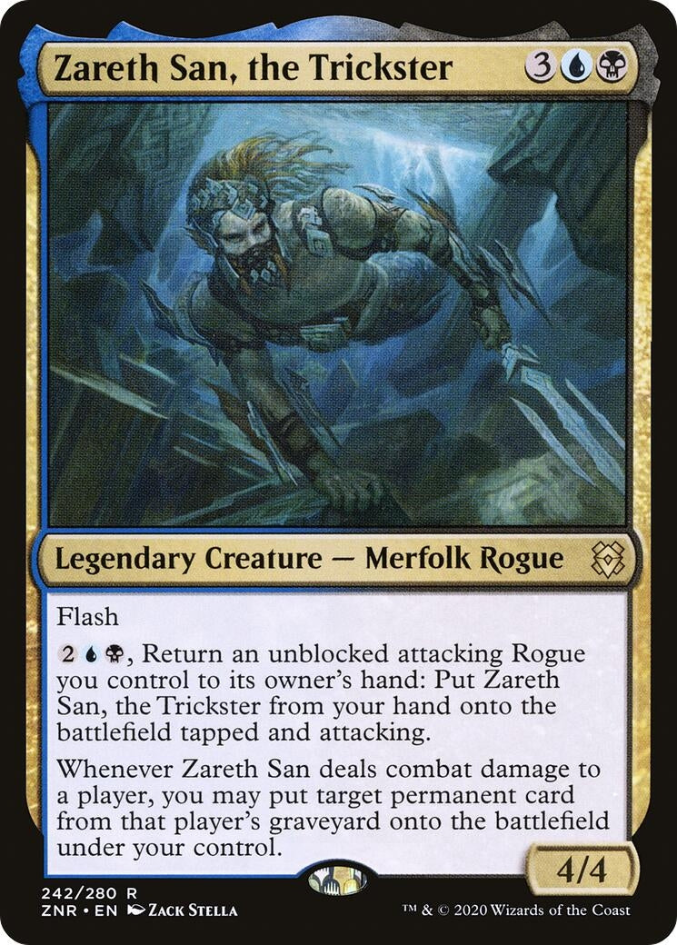 Zareth San, the Trickster (242) (Zendikar Rising)
