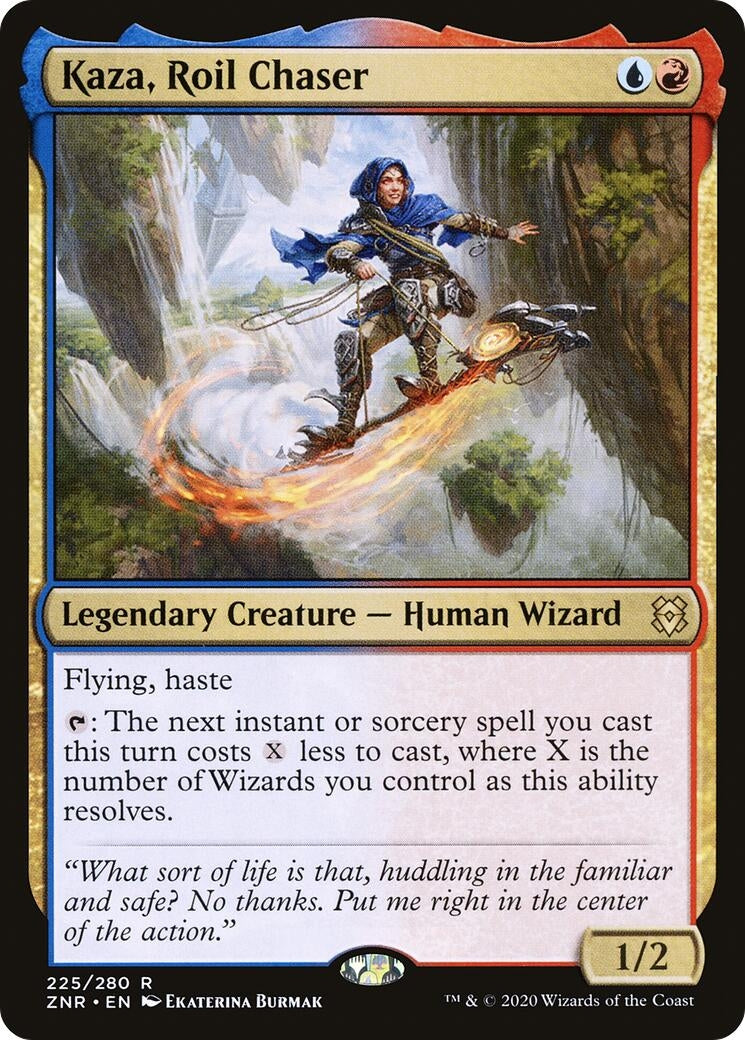 Kaza, Roil Chaser (225) (Zendikar Rising)