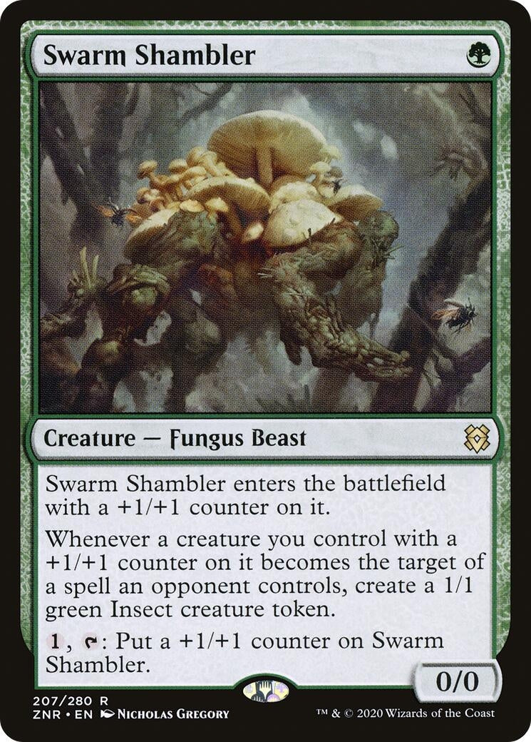Swarm Shambler (207) (Zendikar Rising)