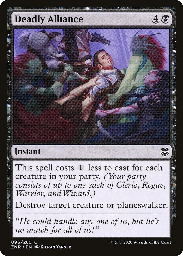 Image for Deadly Alliance (96) (Zendikar Rising) - Magic: The Gathering