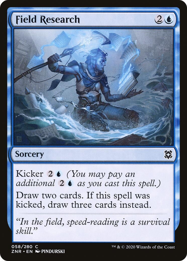 Image for Field Research (58) (Zendikar Rising) - Magic: The Gathering