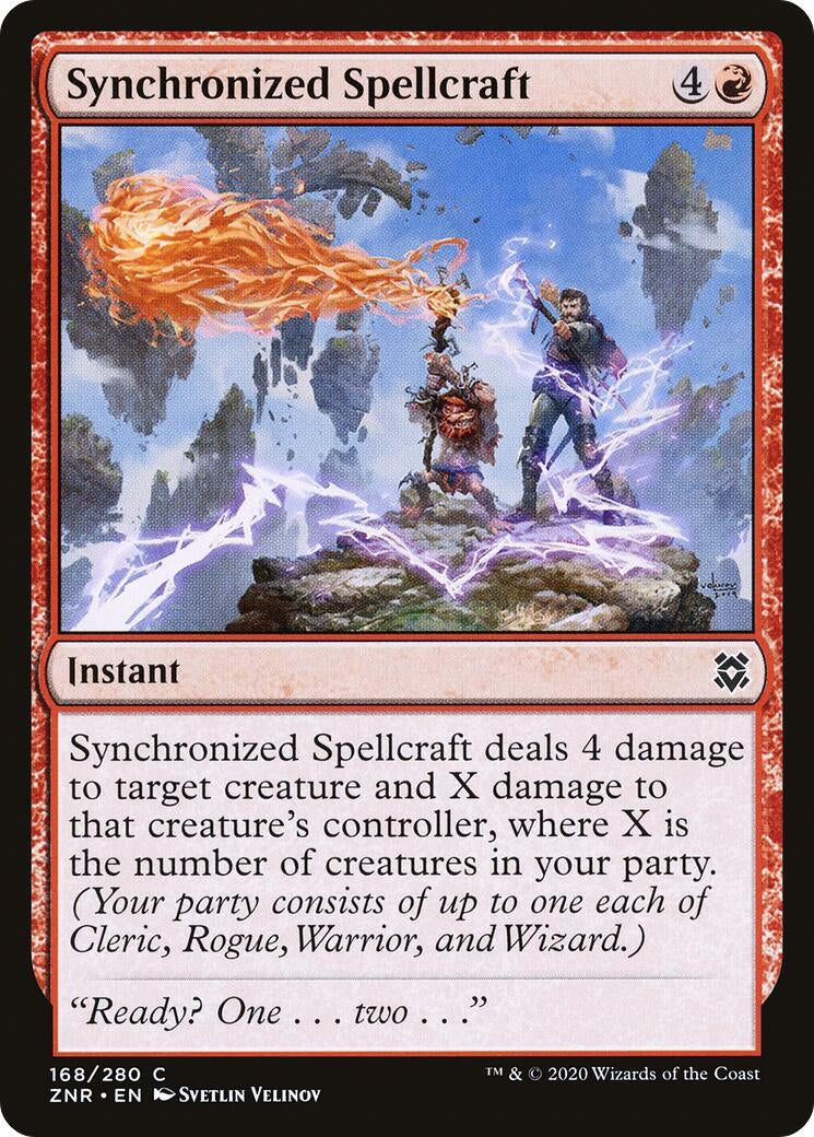 Image for Synchronized Spellcraft (168) (Zendikar Rising) - Magic: The Gathering