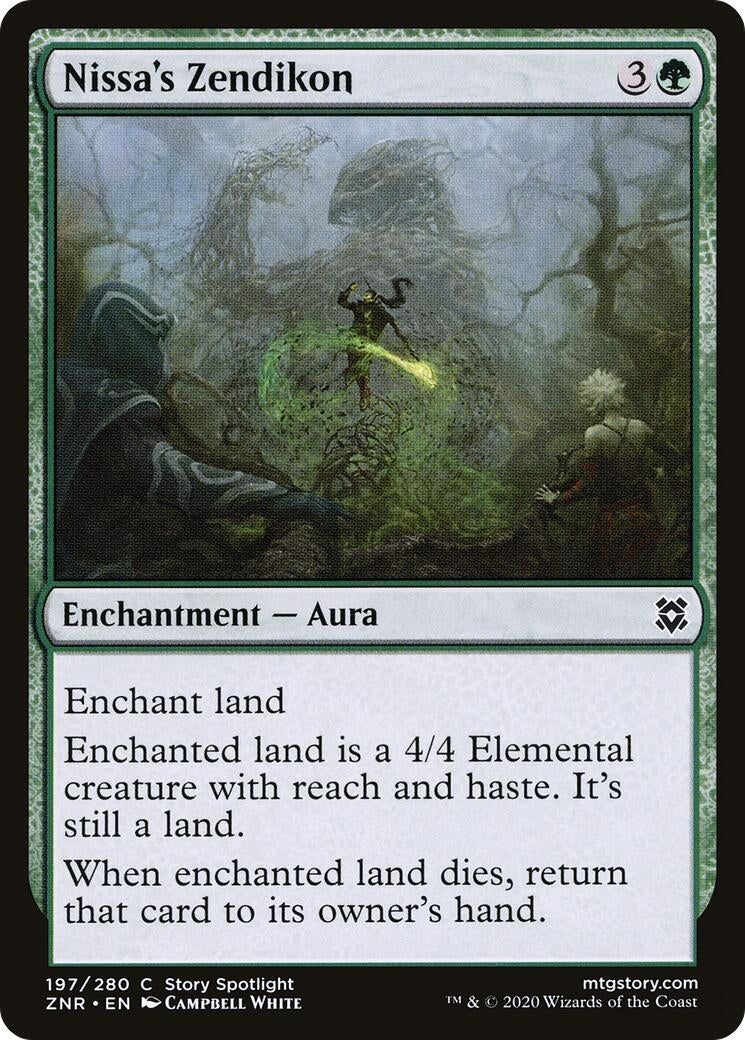 Image for Nissa's Zendikon (197) (Zendikar Rising) - Magic: The Gathering