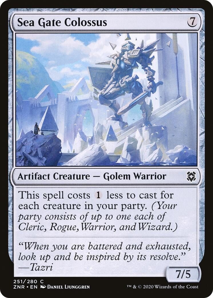 Image for Sea Gate Colossus (251) (Zendikar Rising) - Magic: The Gathering