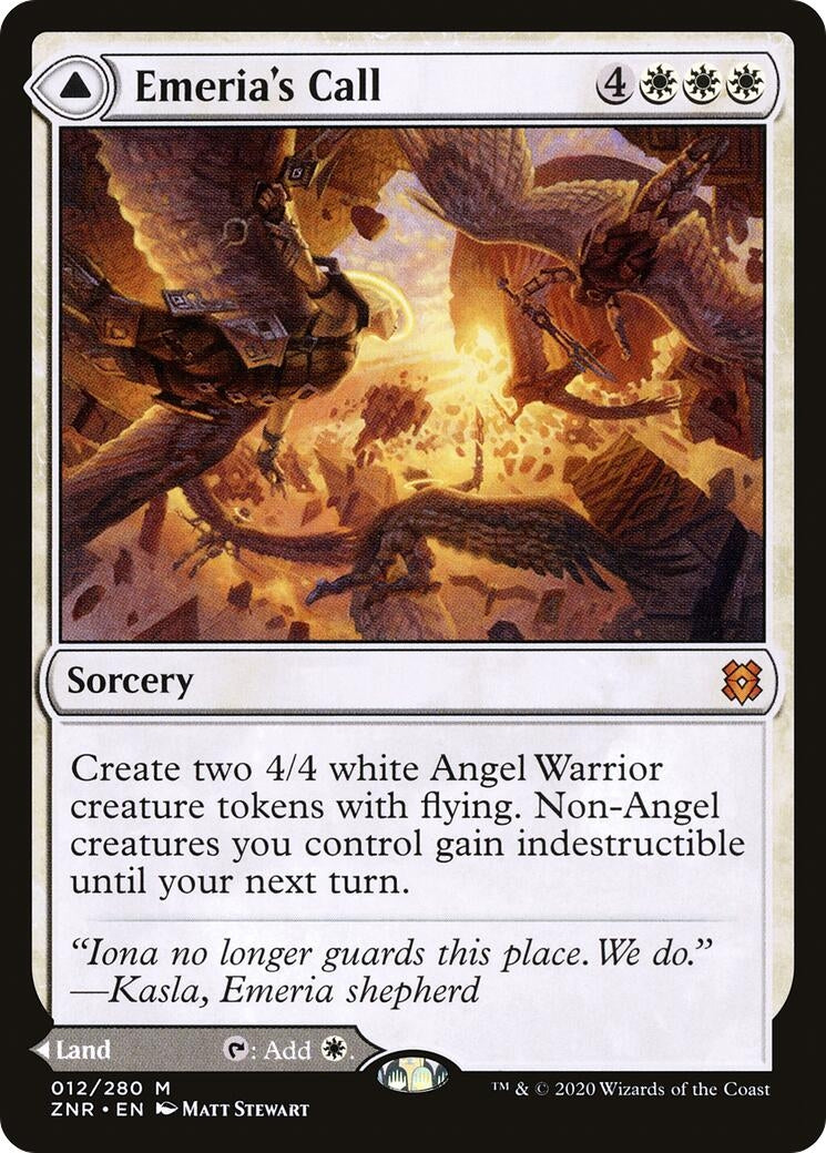 Image for Emeria's Call (12) (Zendikar Rising) - Magic: The Gathering