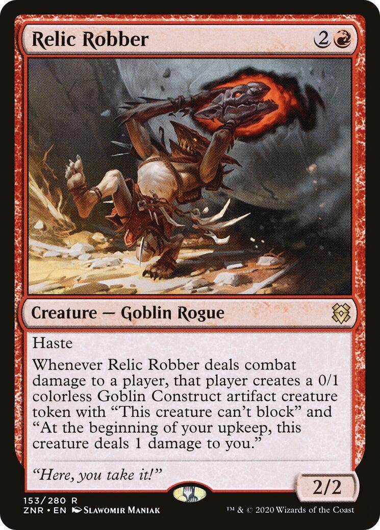 Image for Relic Robber (153) (Zendikar Rising) - Magic: The Gathering