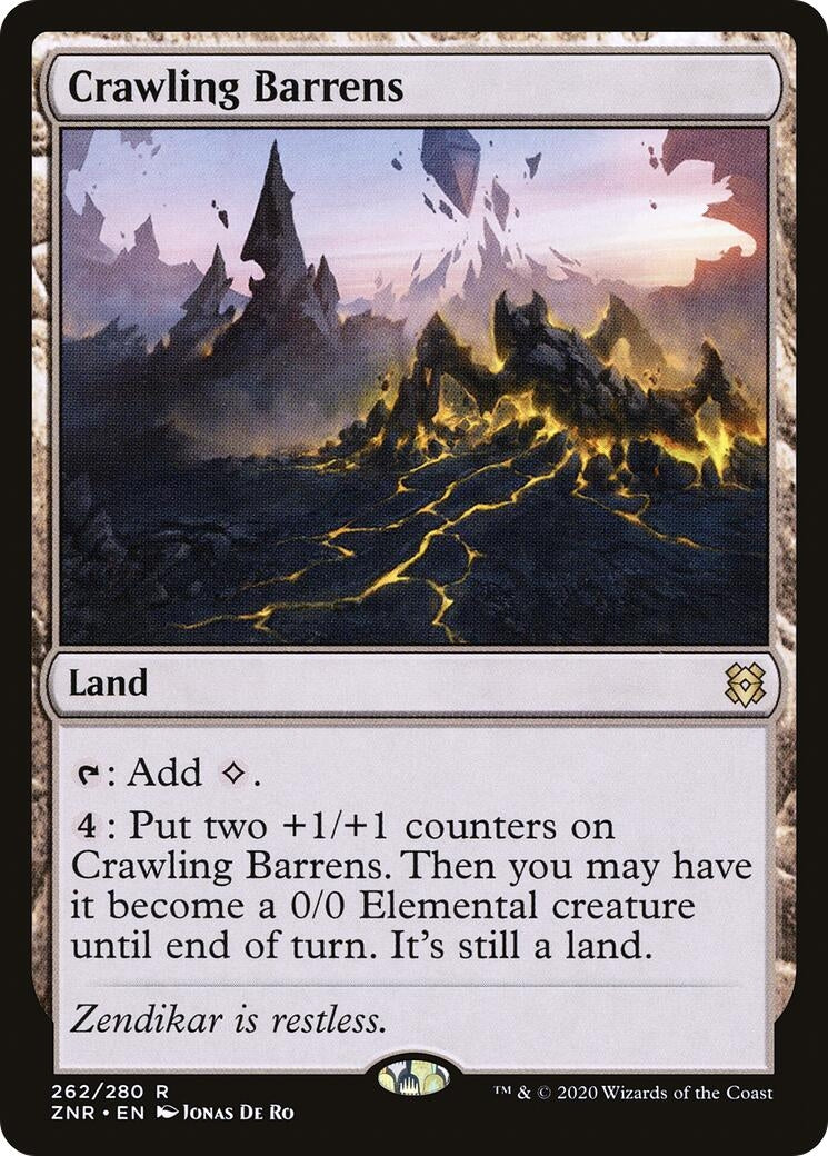 Image for Crawling Barrens (262) (Zendikar Rising) - Magic: The Gathering