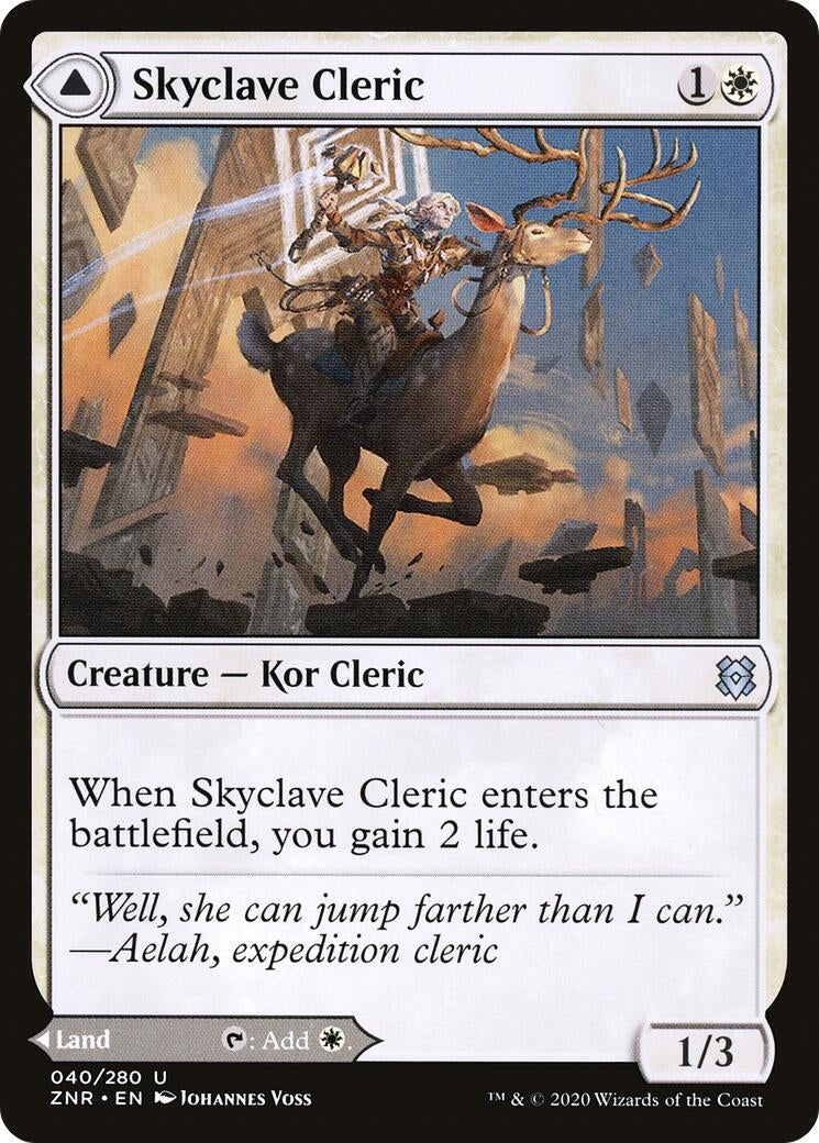 Image for Skyclave Cleric (40) (Zendikar Rising) - Magic: The Gathering