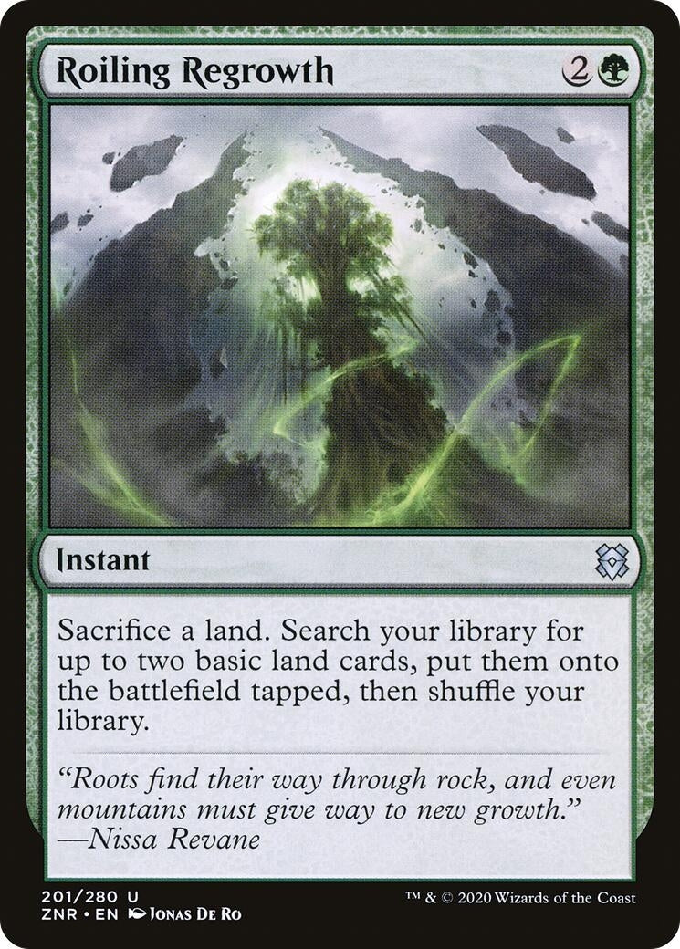 Roiling Regrowth (201) (Zendikar Rising)