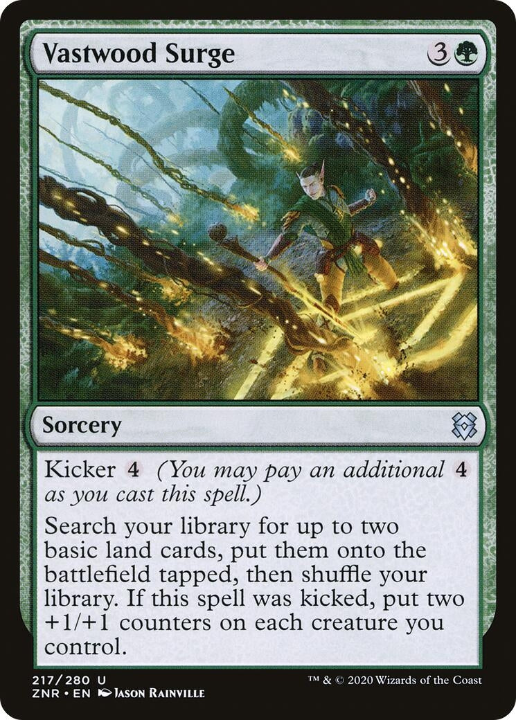 Image for Vastwood Surge (217) (Zendikar Rising) - Magic: The Gathering