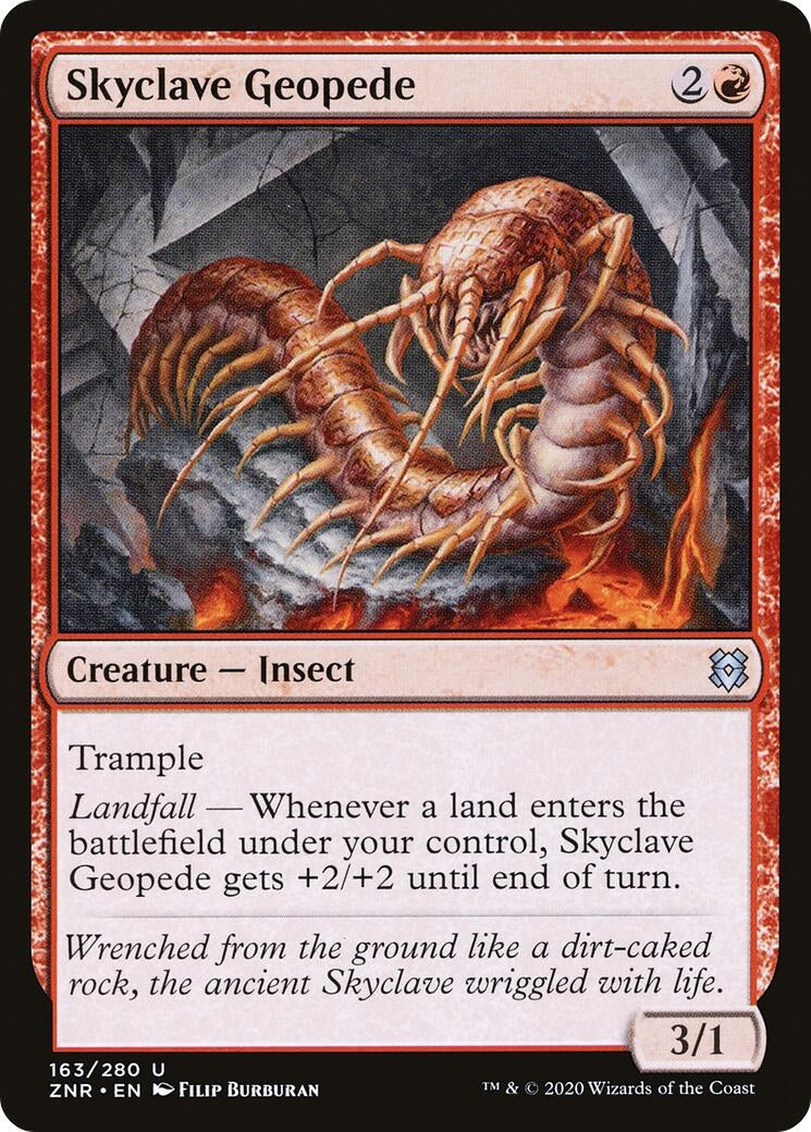 Image for Skyclave Geopede (163) (Zendikar Rising) - Magic: The Gathering