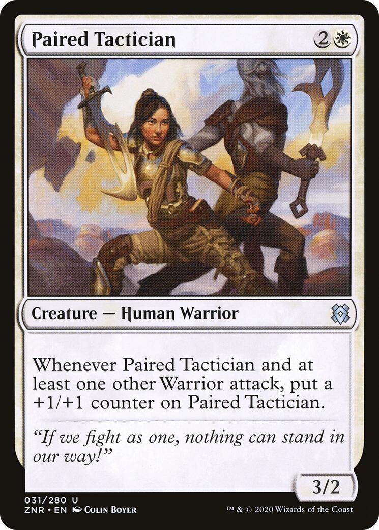 Image for Paired Tactician (31) (Zendikar Rising) - Magic: The Gathering