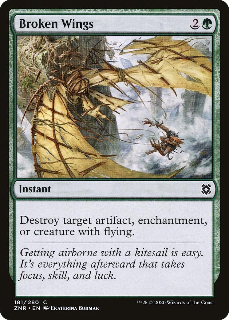 Image for Broken Wings (181) (Zendikar Rising) - Magic: The Gathering