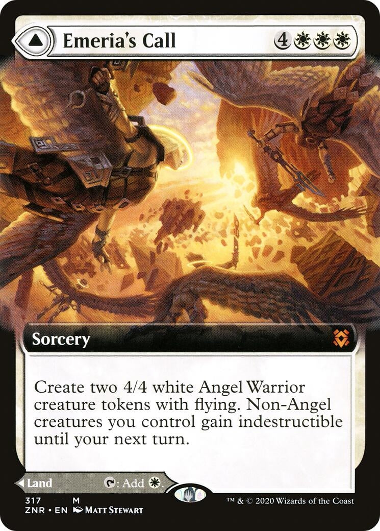 Image for Emeria's Call (Extended Art) (317) (Zendikar Rising) - Magic: The Gathering