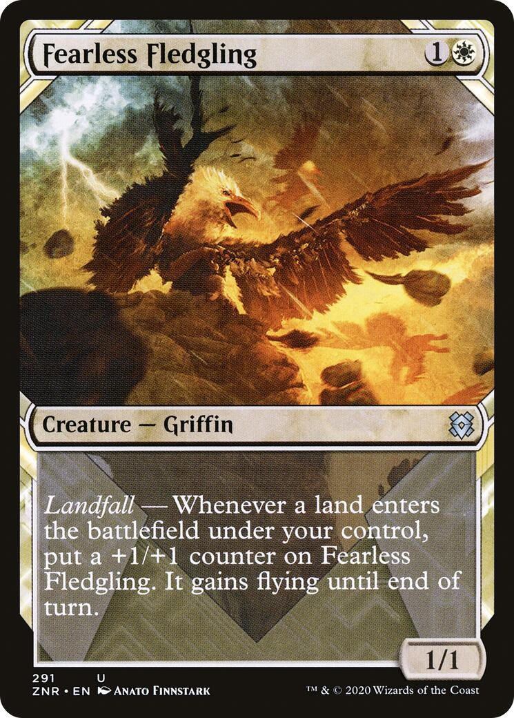 Image for Fearless Fledgling (Showcase) (291) (Zendikar Rising) - Magic: The Gathering