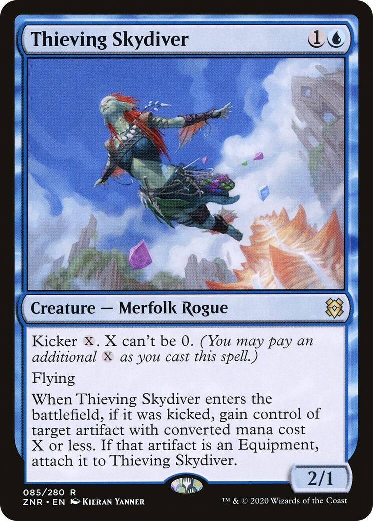 Image for Thieving Skydiver (85) (Zendikar Rising) - Magic: The Gathering