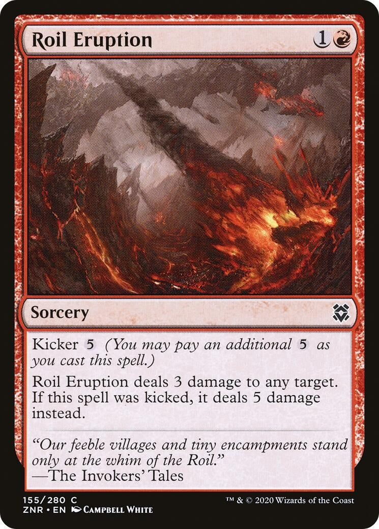 Image for Roil Eruption (155) (Zendikar Rising) - Magic: The Gathering