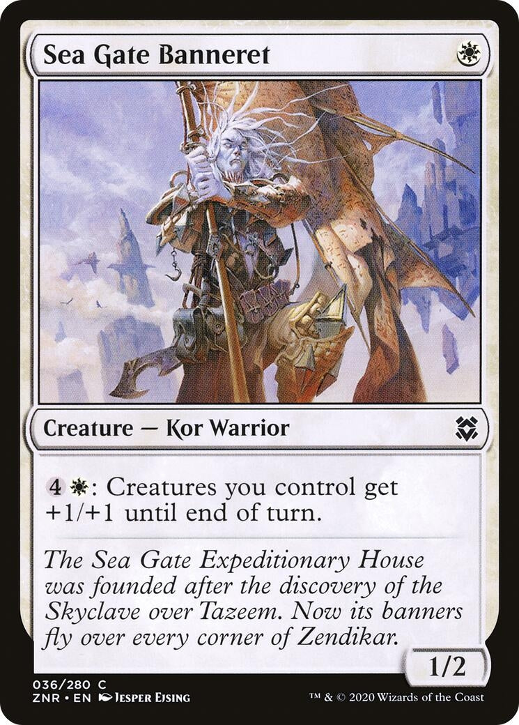 Image for Sea Gate Banneret (36) (Zendikar Rising) - Magic: The Gathering