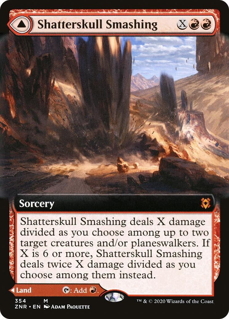Shatterskull Smashing (Extended Art) (354) (Zendikar Rising)