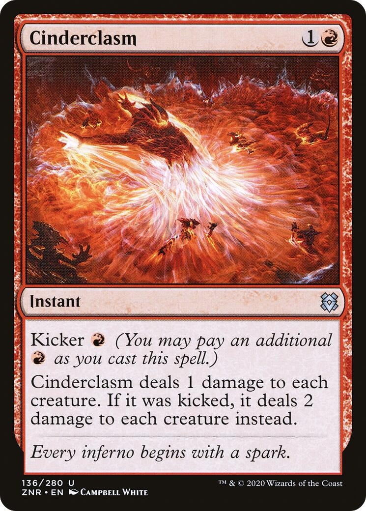 Image for Cinderclasm (136) (Zendikar Rising) - Magic: The Gathering