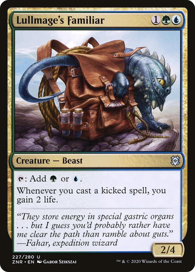 Image for Lullmage's Familiar (227) (Zendikar Rising) - Magic: The Gathering