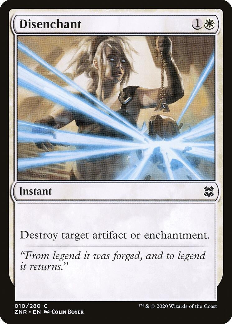 Image for Disenchant (10) (Zendikar Rising) - Magic: The Gathering