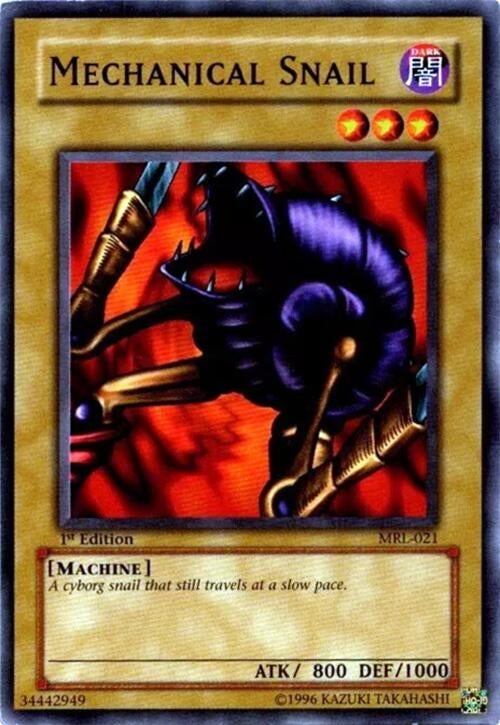 Image for Mechanical Snail (MRL-021) (Magic Ruler) - YuGiOh