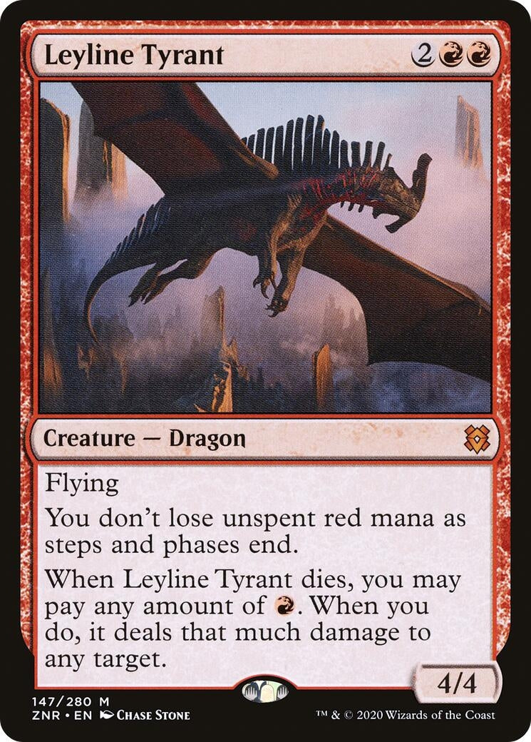 Image for Leyline Tyrant (147) (Zendikar Rising) - Magic: The Gathering