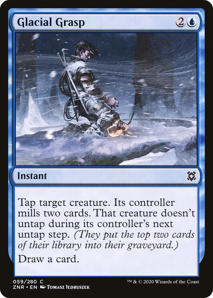 Image for Glacial Grasp (59) (Zendikar Rising) - Magic: The Gathering