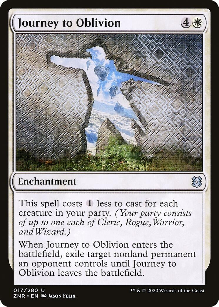 Journey to Oblivion (17) (Zendikar Rising)