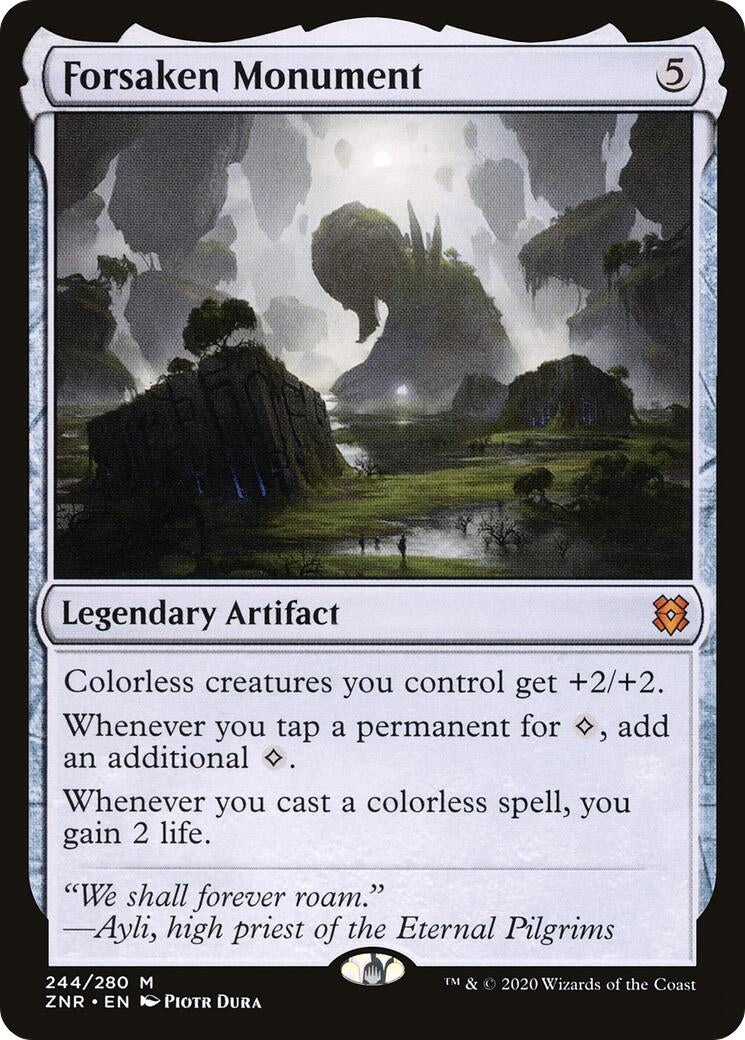 Forsaken Monument (244) (Zendikar Rising)