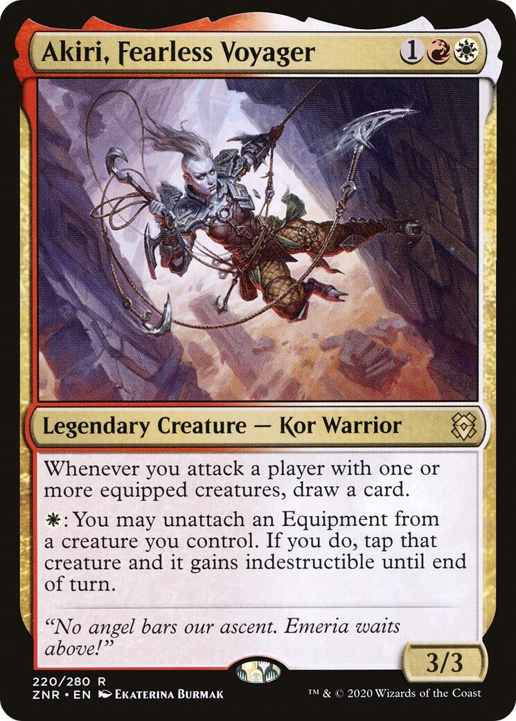 Akiri, Fearless Voyager (220) (Zendikar Rising)