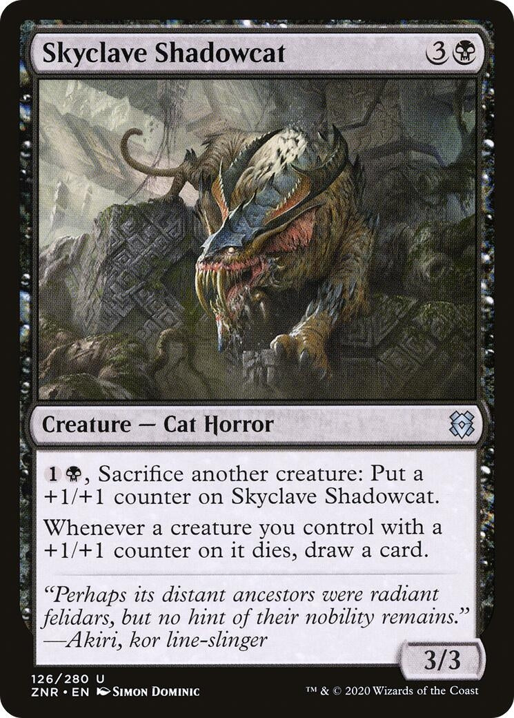 Image for Skyclave Shadowcat (126) (Zendikar Rising) - Magic: The Gathering