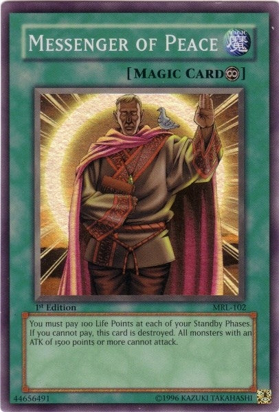 Image for Messenger of Peace (MRL-102) (Magic Ruler) - YuGiOh